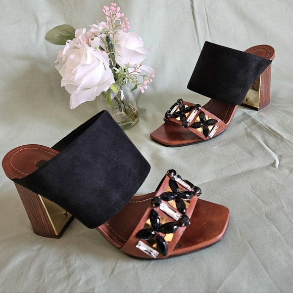 NDS Women's Louis Vuitton Designer Luxury High-End Sandals Heels Size 6 US - Picture 14 of 16